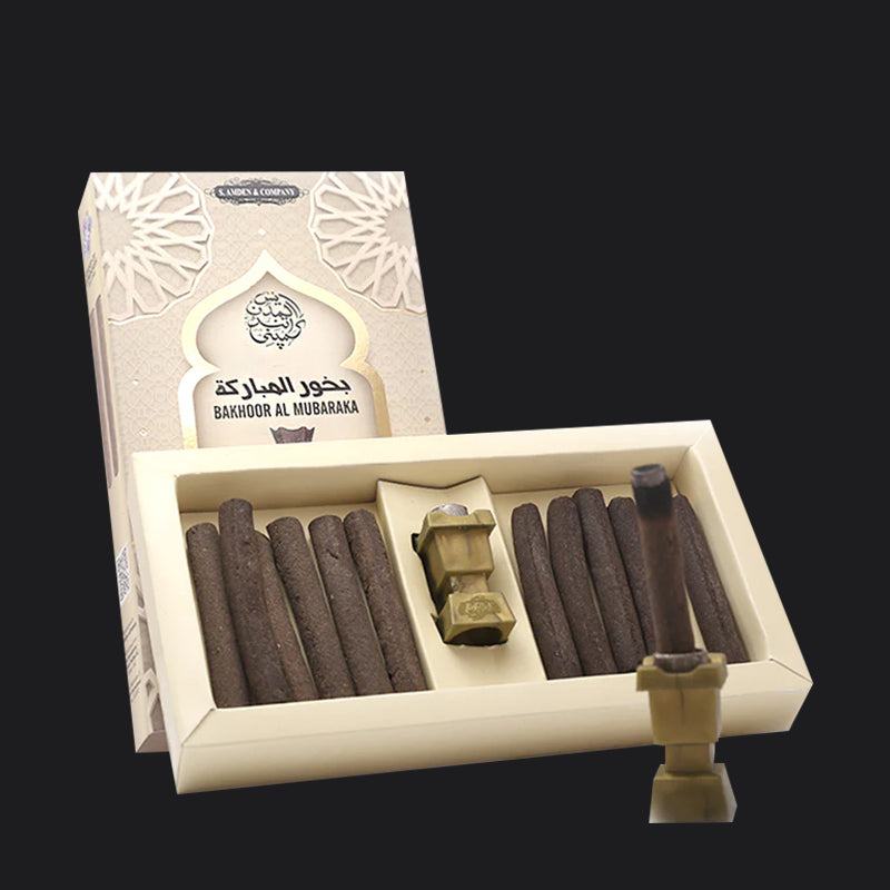 Bakhoor Mubaraka (12Sticks w/t Free Burner)