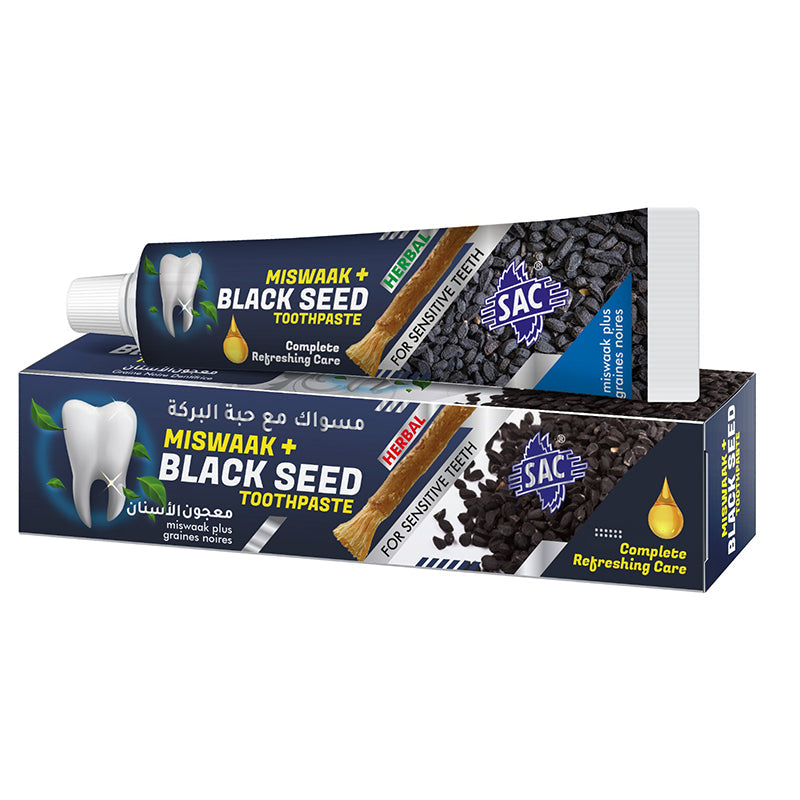 Meswak With Blackseed ToothPaste 125gm (Dozen Pack 12 pcs)