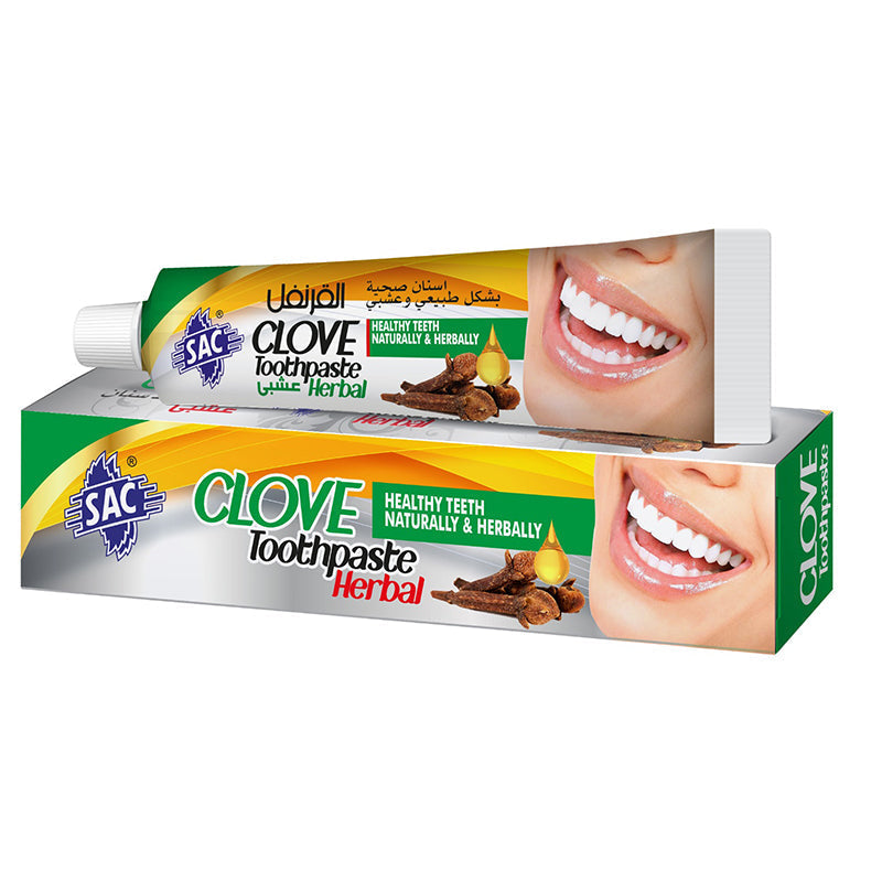 SAC Clove Toothpaste - 125gm (Dozen Pack 12 pcs)